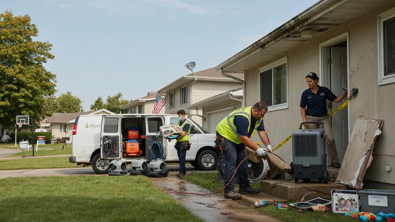 Water Damage Restoration in Culloden, WV near me